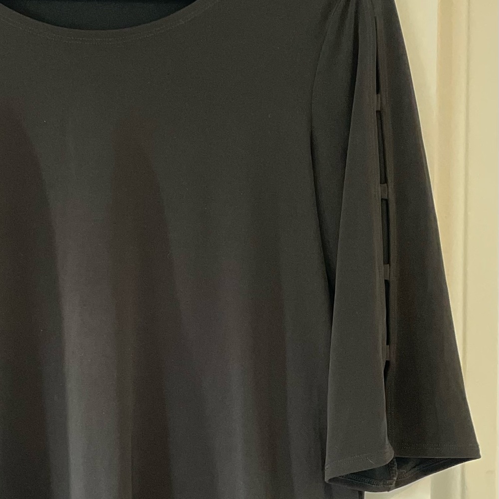 Clara Sun Woo Black Women's Blouse - Picture 2 of 2